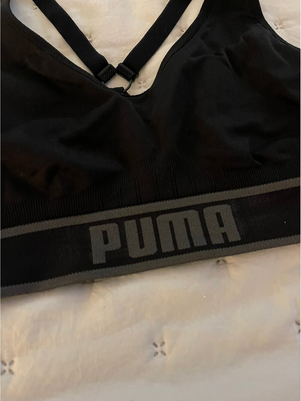 Puma | M | 2 Sports Bra Bundle, Black - Picture 4 of 10